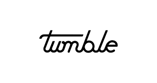 tumble written on white background